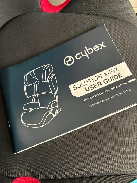 Cybex solution x-fix, cybex
