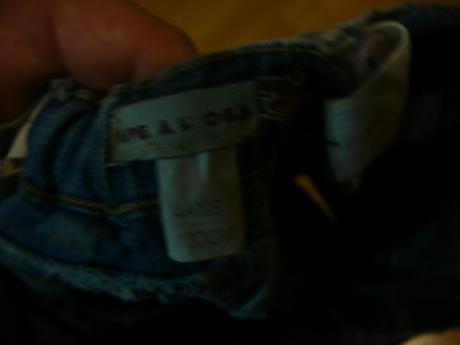 Dievcenska riflova dlhsia sukna, 104