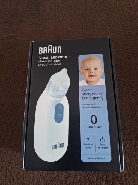 Odsávačka soplíkov, braun