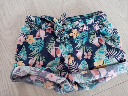 Vtacikove modre kratasky, h&m,110