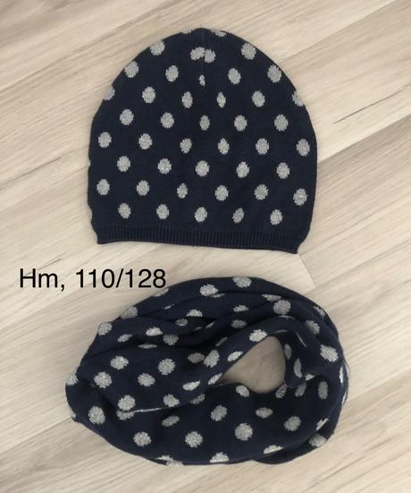 Čiapka a nákrčník hm, h&m,110
