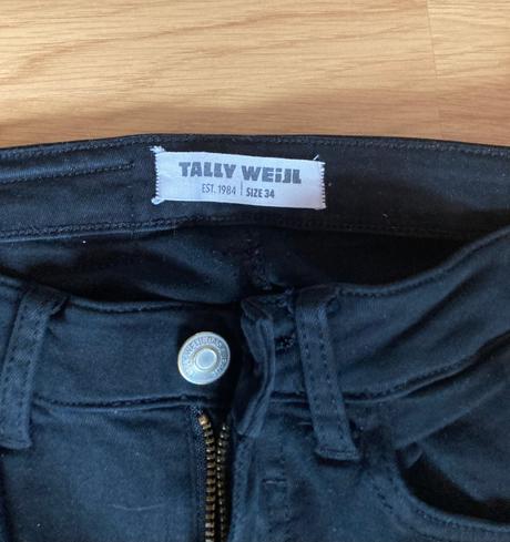 Jeansy rifle čierne, tally weijl,34