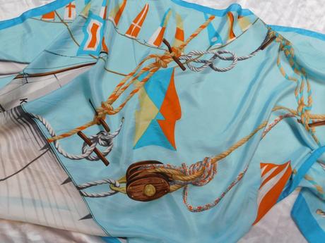 Renard luxusny hodvabny šal, xxl