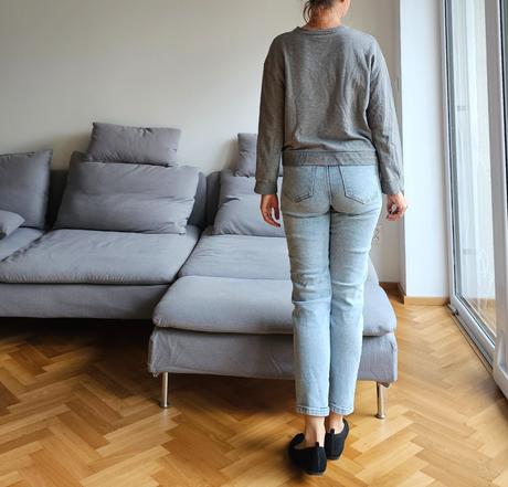 Zara mikina s napisom  s-m, zara,s