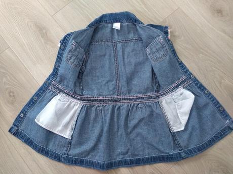 Dievčenské riflové šaty na 3-4 roky, evie angel,98