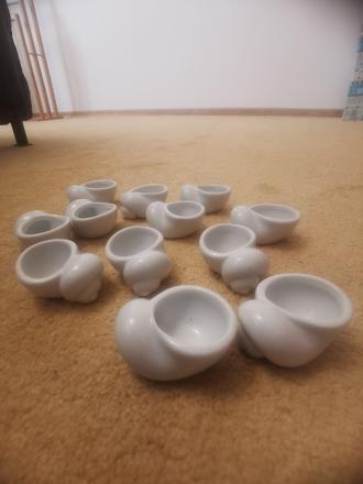 Malé misky na pečené slimáky, 