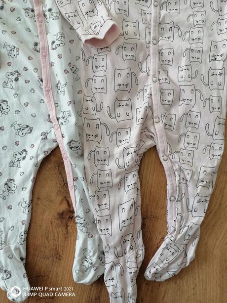 Pyžamko, overal na spanie, fox & bunny,68