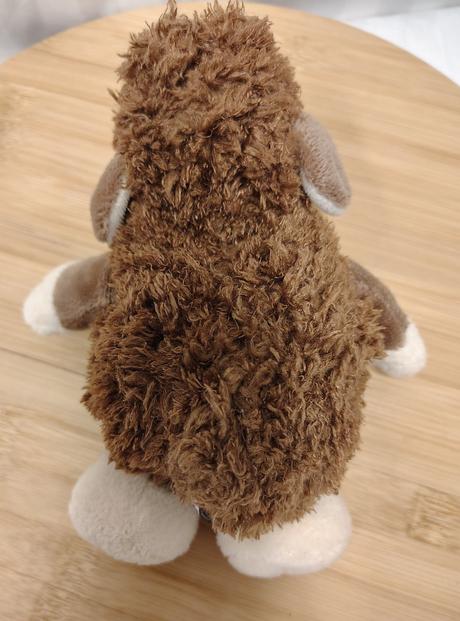 Plyšová hnedo krémová ovečka, sheepworld, 16 cm, 