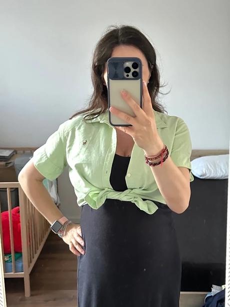 Svetlozelená košeľa s krátkym rukávom ralph lauren, ralph lauren,m