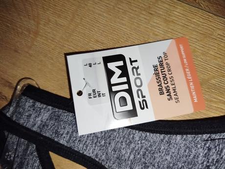 Športový top/braletka dim sport, dim,l / m