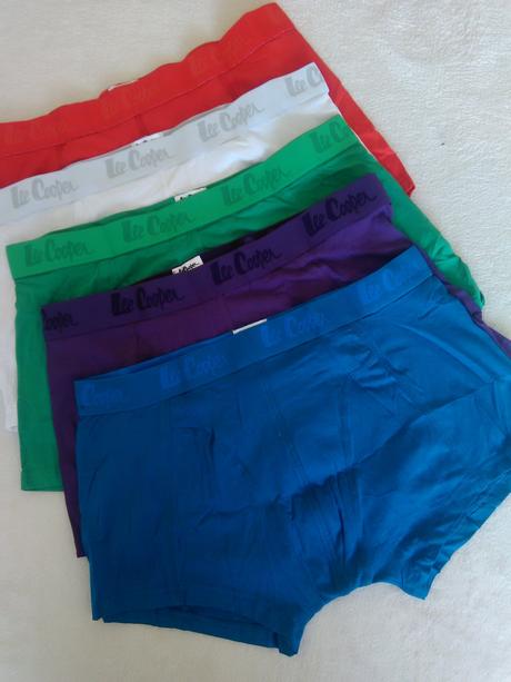 5x pánske - chlapčenské boxerky zn. lee cooper, lee cooper,164