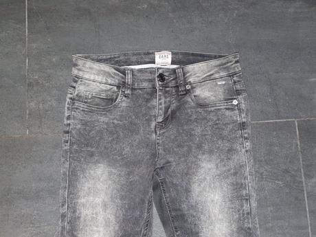 Vyšúchané elastické  rifle, s