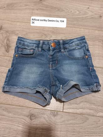 Riflove sortky denim co, 104, denim co,104