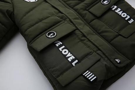 Zimný vetrovkový kabát, 92 - 122