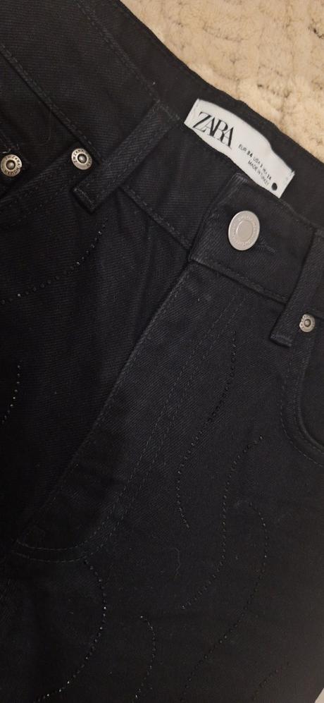 Trblietave rifle jeans zara 34-xs, zara,xs