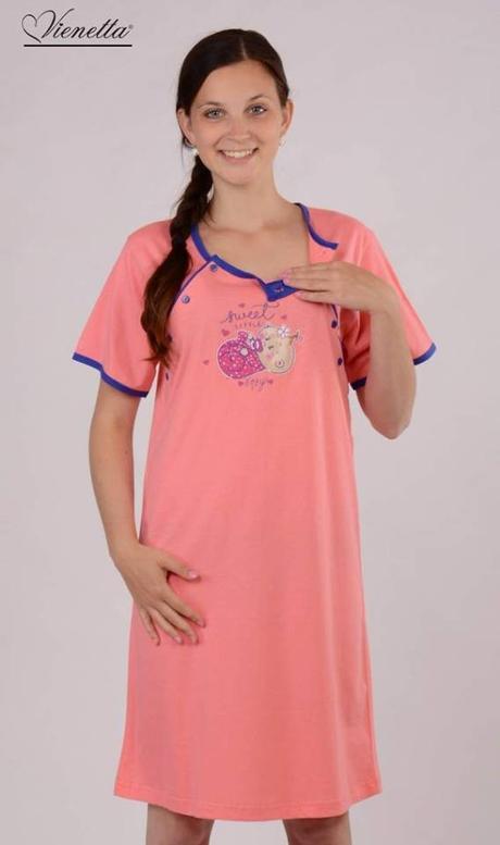 Materská nočná košeľa, vienetta secret,l / m / s / xl / xxl