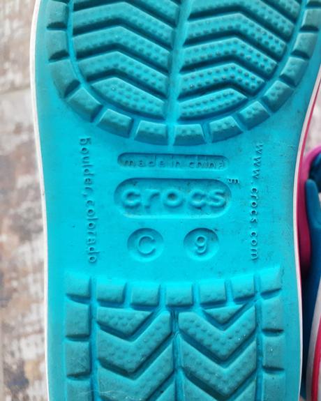 Crocs sandalky c9 (25-26), crocs,25