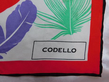 Codello luxusna hodvabna šatka, m