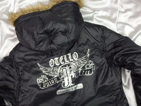 Luxusná zimná bunda, s