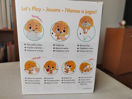 Hovoriaci, interaktívny levík - tiny love, 