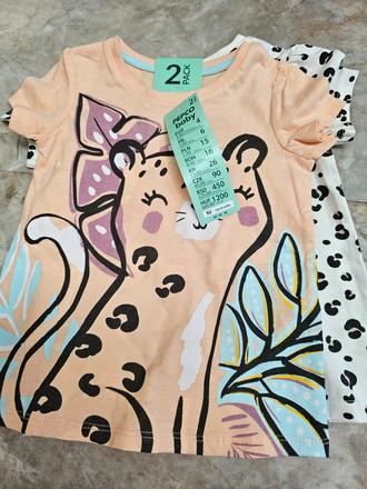 2x tricko s kratkym.rukavom 92, pepco,92