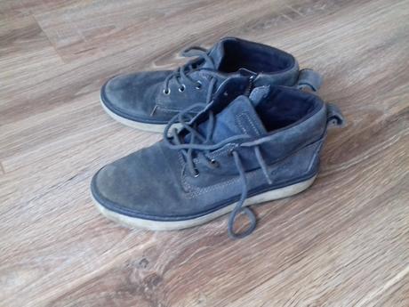 Kvalitné prechodné topánky - kožené, geox,34