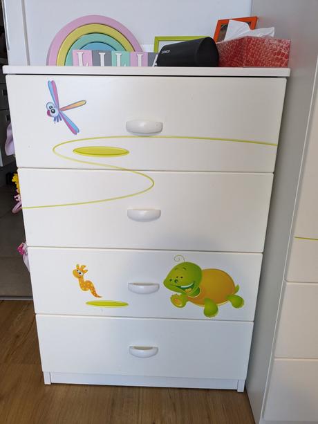 Zostava safari skrina+komoda,