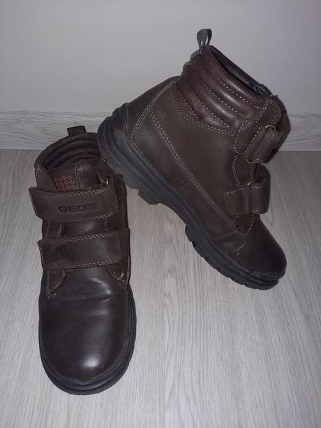 Kožené topánky geox respira (vd 21 cm), geox,35