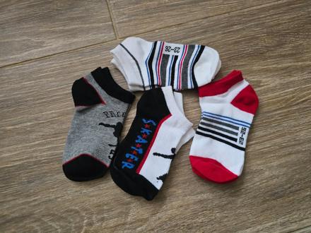 Nízke ponožky č.23-26, 23