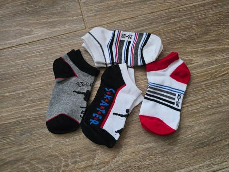 Nízke ponožky č.23-26, 23