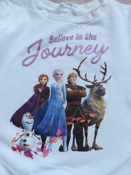 Mikina frozen veľ.110/116, h&m,110