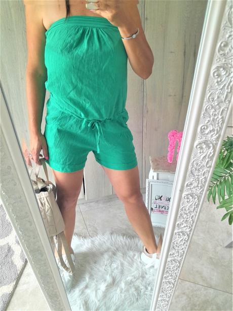 Zelený overal-s/m, takko,s