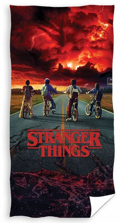 Osuška stranger things 70x140 cm,