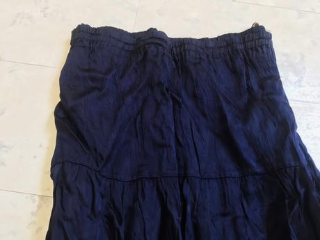 Letná vykrčená sukňa, l