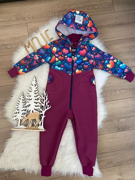 Softshellovy overal 86/92, 86 / 92