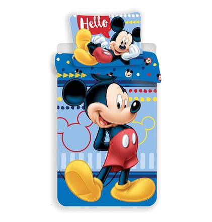 Obliečky mickey 140/200, 70/90 nové, šírka (cm): 140,dĺžka (cm): 200