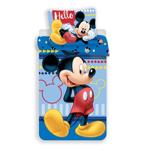 Obliečky mickey 140/200, 70/90 nové, šírka (cm): 140,dĺžka (cm): 200