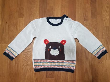 Sveter - medveď, baby mac,98