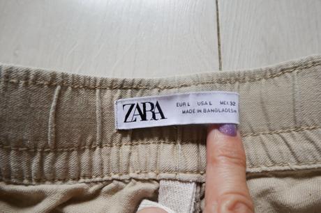 Ľanové nohavice zara, zara,l