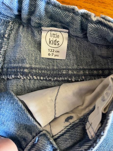 Široké rifle naspodku rozstrapkané, kids,122