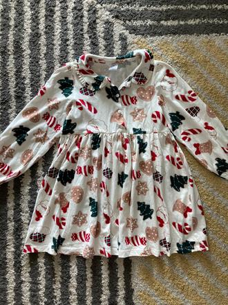 Vianočné šaty little kids, 128