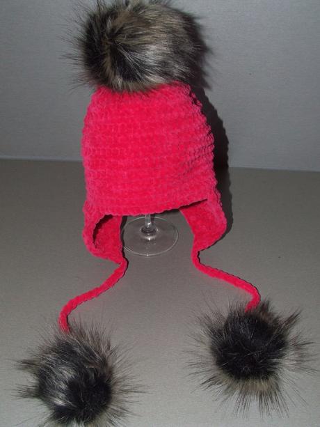 Teplá čiapočka s rôznymi brmbolcami, 56 - 158