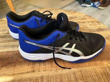 Pár krát obute halovky asics gel-tactic,vel.44, asics,44