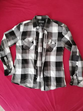 Chlapčenská košeľa káro v. 176-182/l, 182