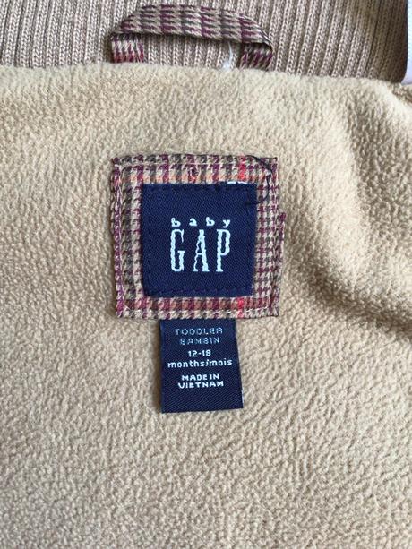 Teplá vesta gap, gap,86