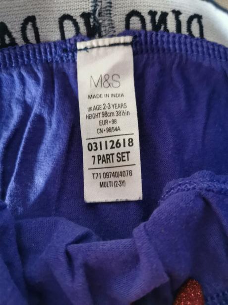 Chlapčenské slipy sada, h&m,98