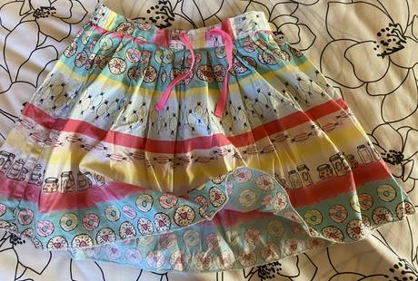 Farebná letná suknička laura ashley na 3-4 roky, laura ashley,104