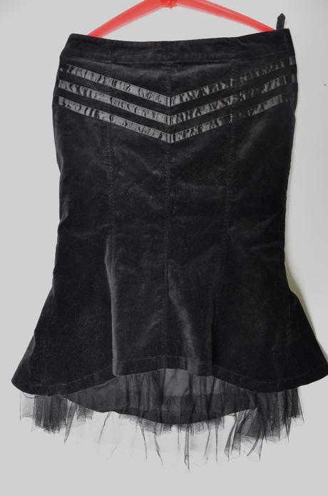 Semišová  sukňa, h&m,36