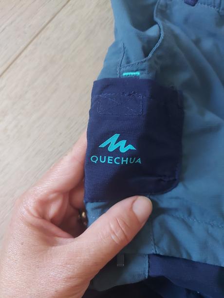Turistické nohavice 2v1, quechua,104