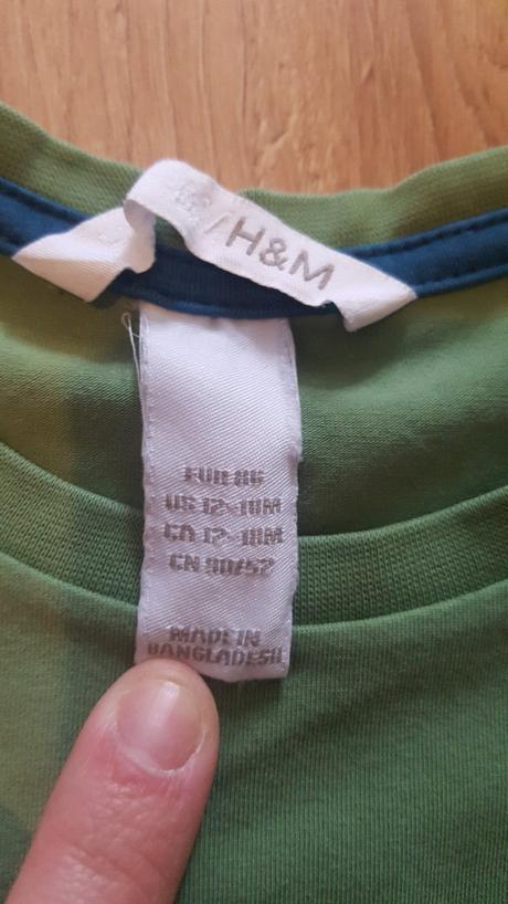 Veselé tričko, h&m,86